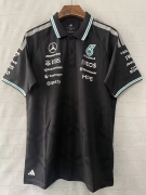2026 MERCEDES black F1 polo S-5XL